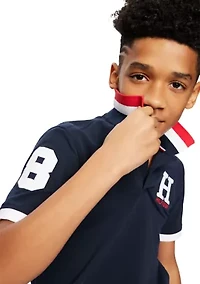 Boys 8-20 Logo Polo Shirt