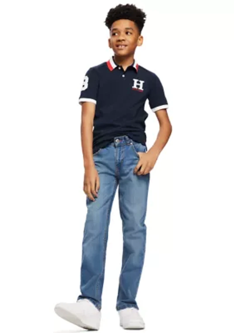 Boys 8-20 Logo Polo Shirt