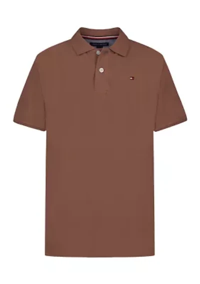 Boys 8-20 Short Sleeve Stretch Polo Shirt