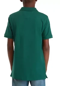 Boys 8-20 Stretch Ivy Polo Shirt