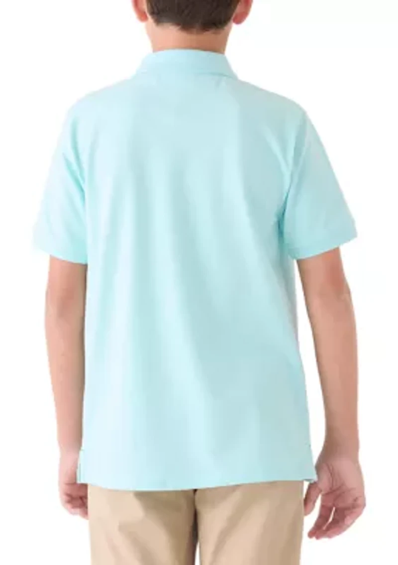 Boys 8-20 Stretch Ivy Polo Shirt