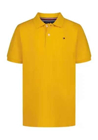 Boys 8-20 Short Sleeve Stretch Ivy Polo Shirt