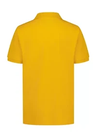Boys 8-20 Short Sleeve Stretch Ivy Polo Shirt