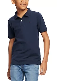 Boys 8-20 Stretch Ivy Polo T Shirt