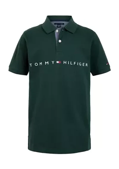 Boys 8-20 Solid Tomas Polo Shirt