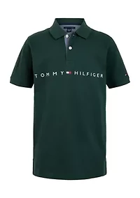 Boys 8-20 Solid Tomas Polo Shirt