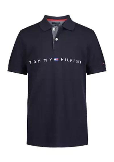Boys 8-20 Short Sleeve Solid Tomas Polo Shirt