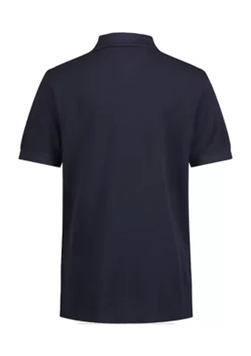Boys 8-20 Short Sleeve Solid Tomas Polo Shirt