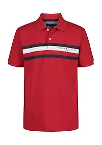Boys 4-7 Global Stripe Polo Shirt
