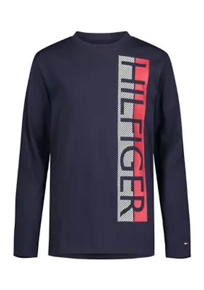 Boys 4-7 Split Long Sleeve T-Shirt