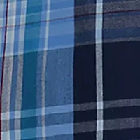 Boys 8-20 Blues Plaid Shirt
