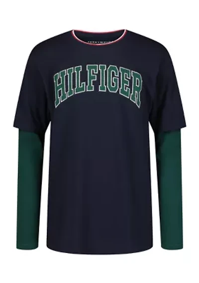 Boys 4-7 Logo Motif Graphic T-Shirt