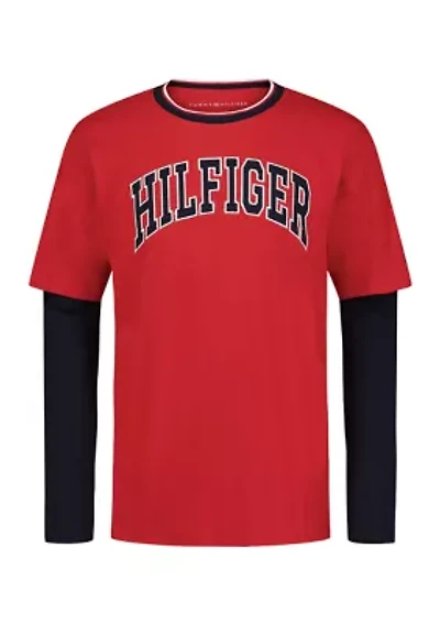 Boys 8-20 Logo Motif Graphic T-Shirt