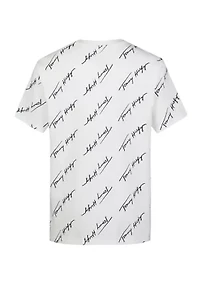 Boys 8-20 Angle Script Printed T-Shirt