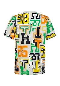 Boys 4-7 Varsity Letters Printed T-Shirt