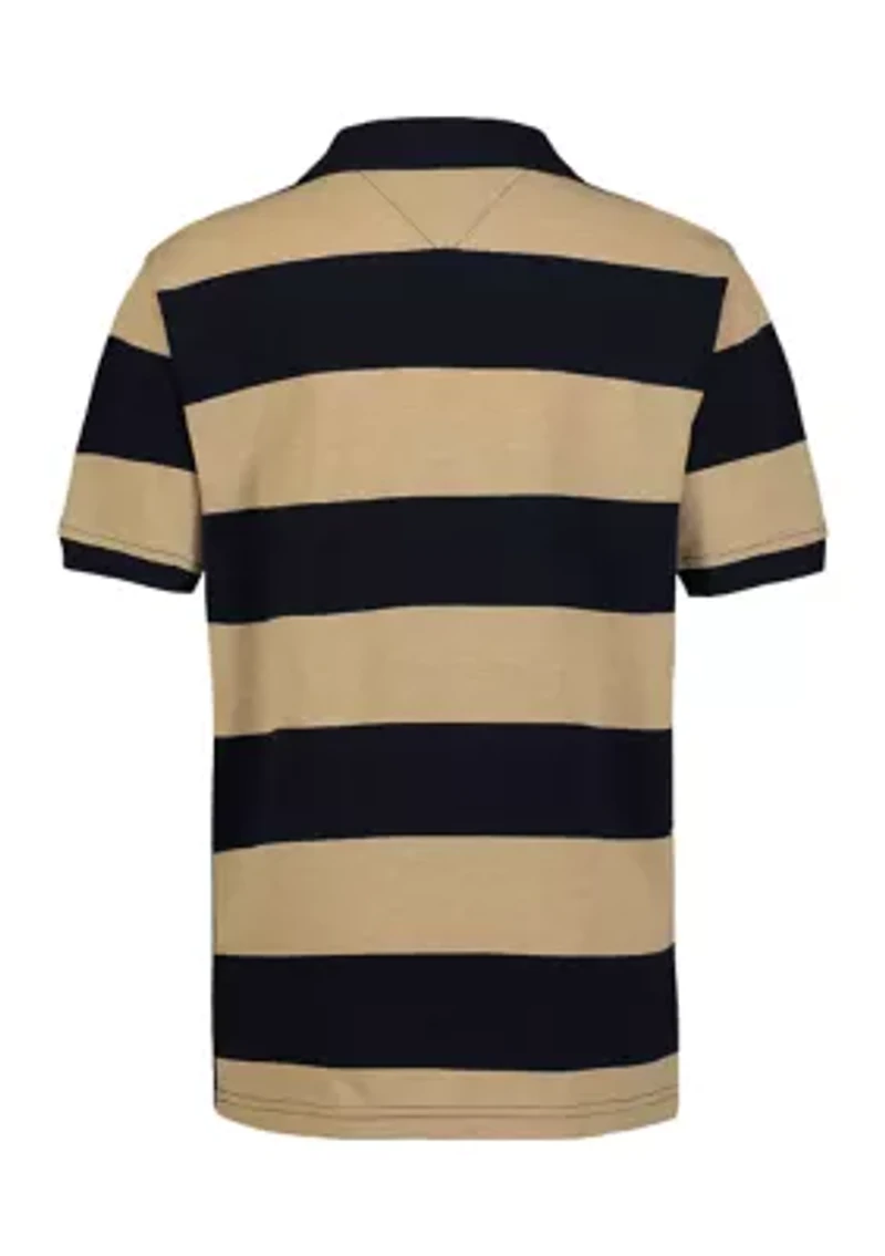 Boys 4-7 Striped Polo Shirt