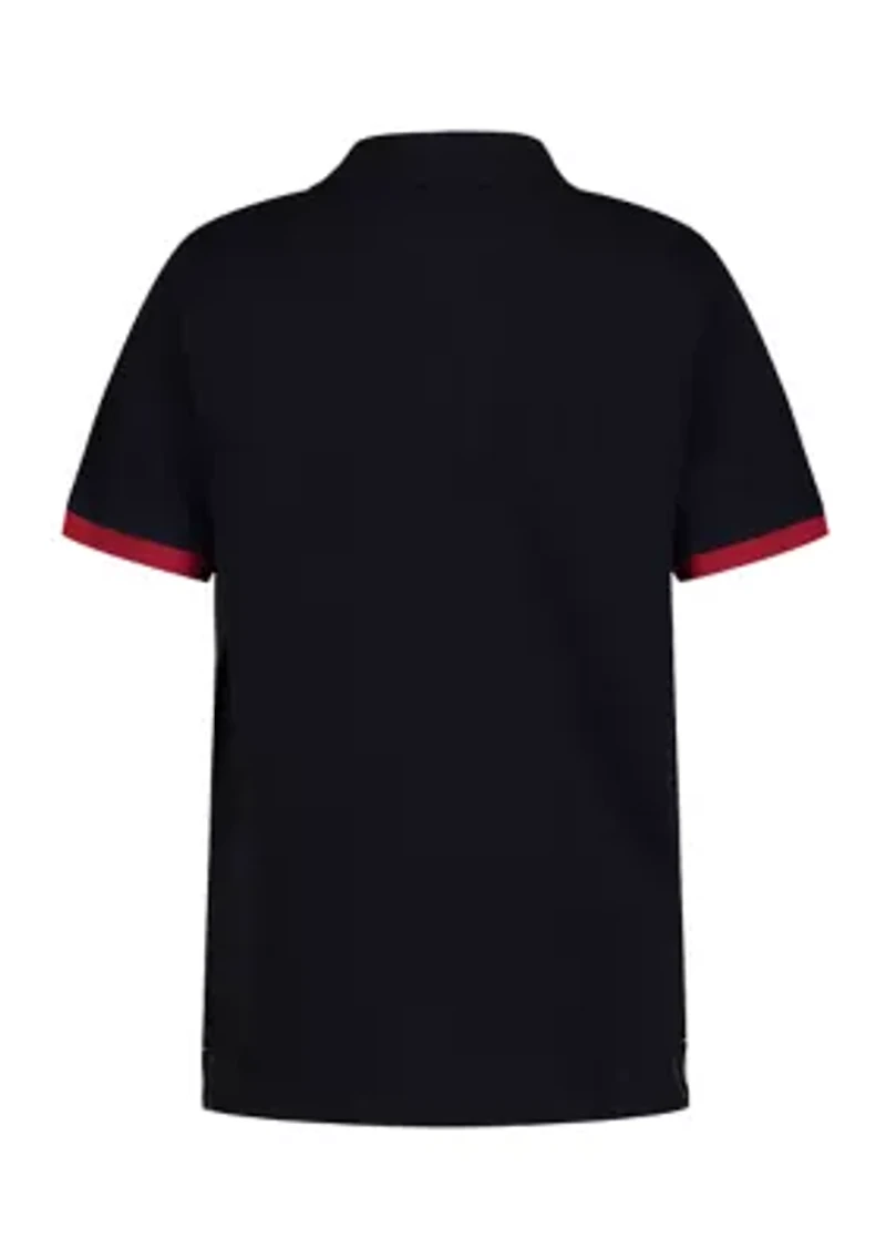 Boys 4-7 Walley Placed Logo Color Blocked Polo Shirt