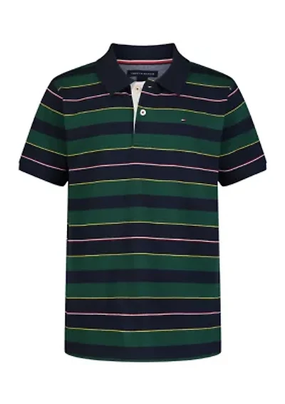 Boys 4-7 Striped Polo Shirt