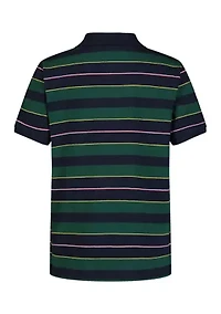 Boys 4-7 Striped Polo Shirt
