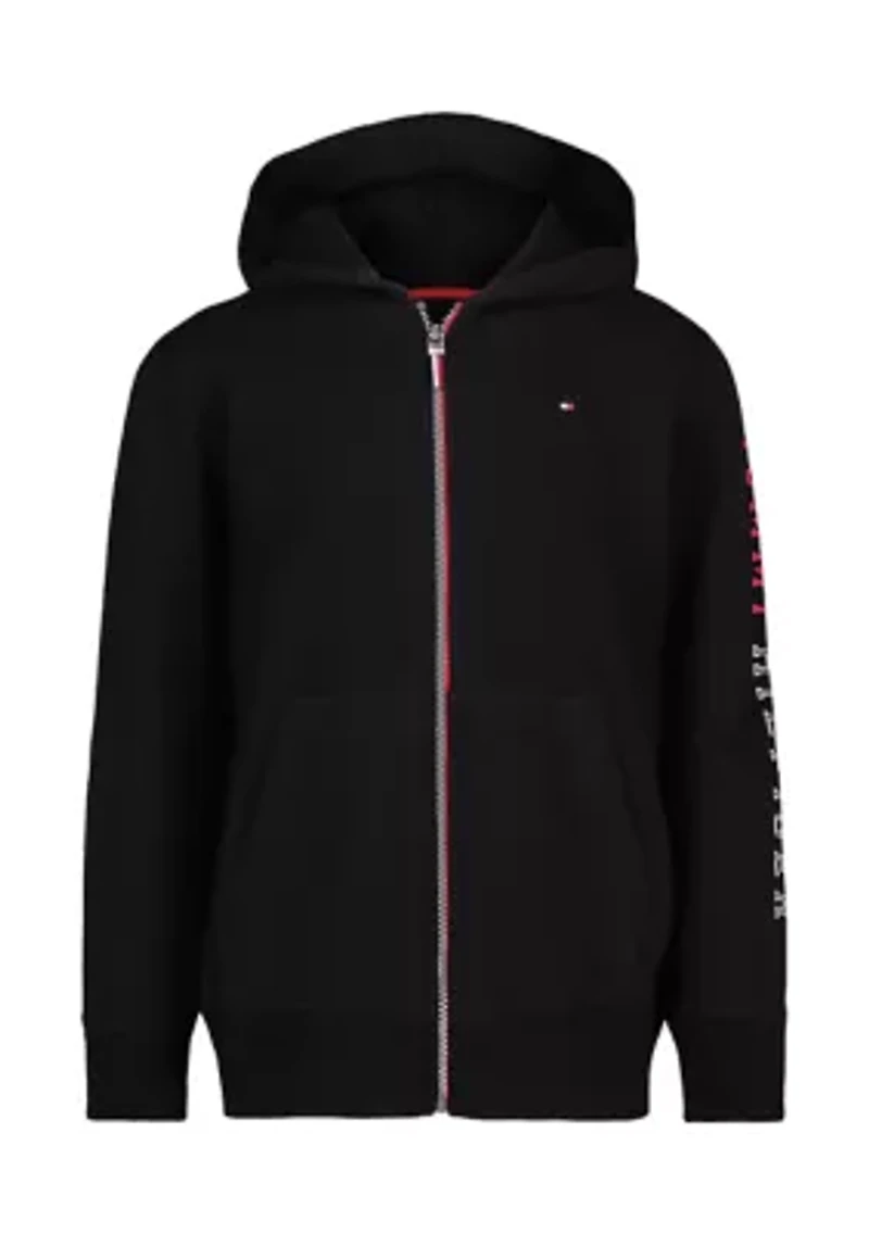 Boys 8-20 Prep Long Sleeve Zip Hoodie