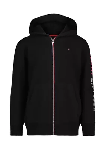 Boys 8-20 Prep Long Sleeve Zip Hoodie