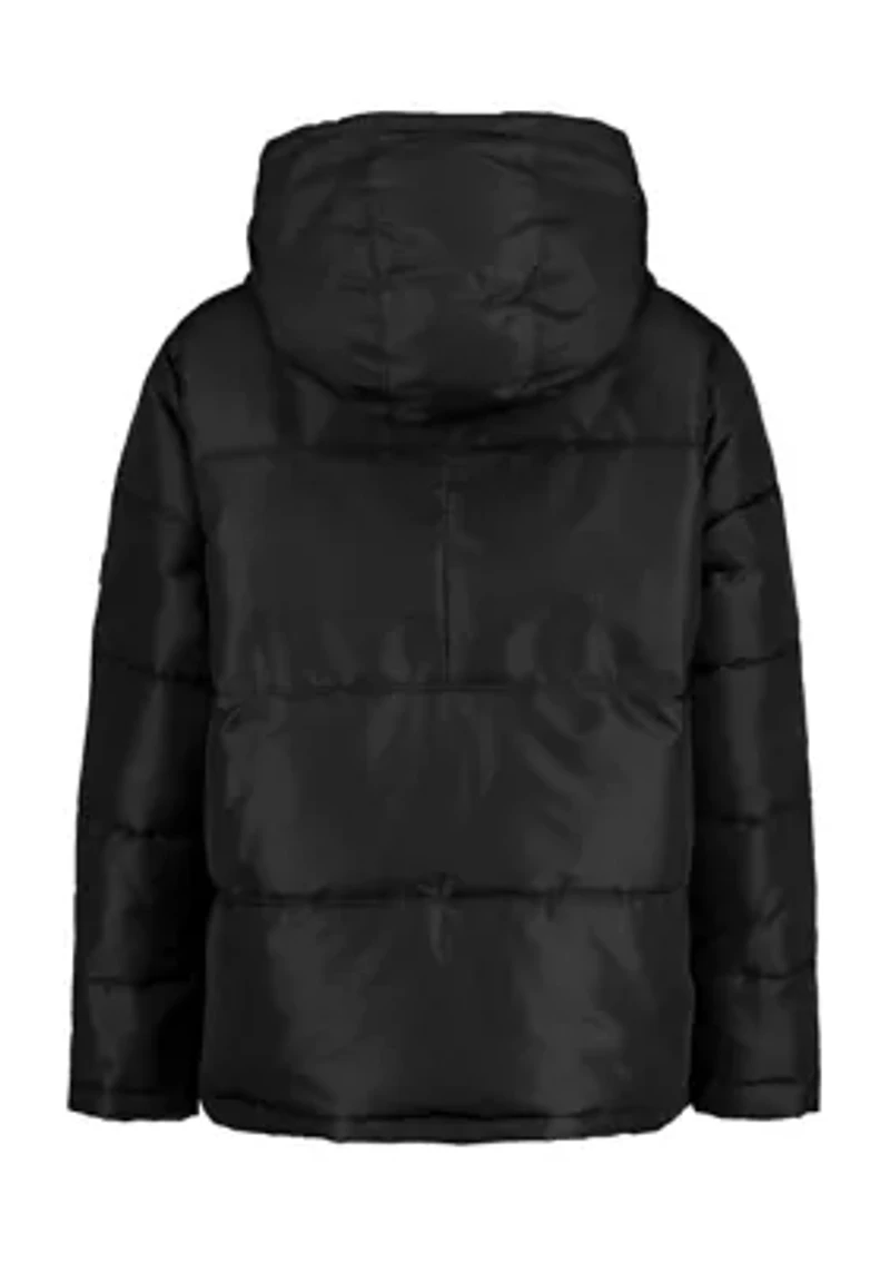 Boys 4-7 Color Block Puffer Jacket