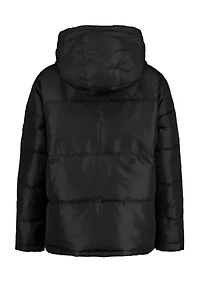 Boys 4-7 Color Block Puffer Jacket