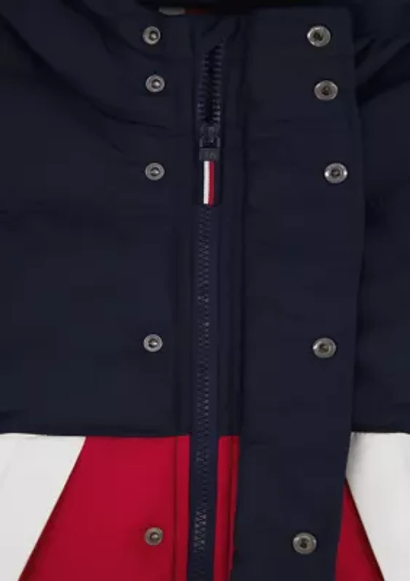 Boys 4-7 Color Block Puffer