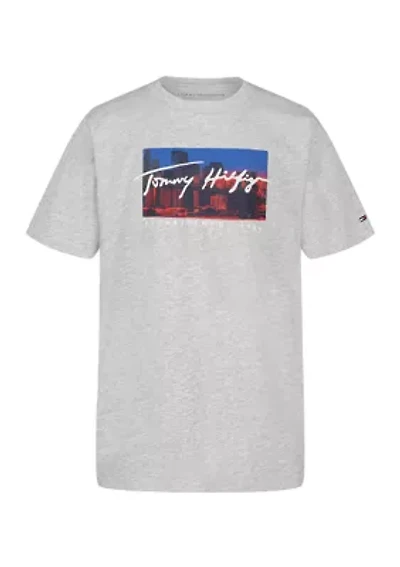 Boys 8-20 Tommy Skyline Short Sleeve Graphic T-Shirt