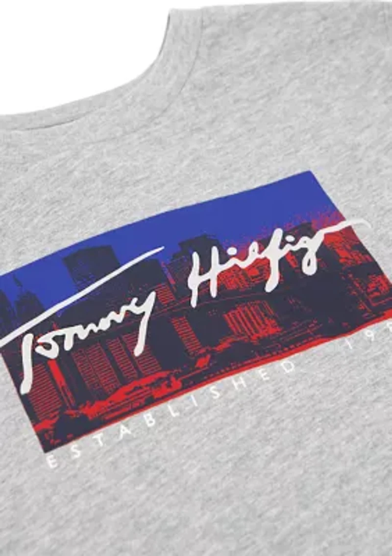 Boys 8-20 Tommy Skyline Short Sleeve Graphic T-Shirt