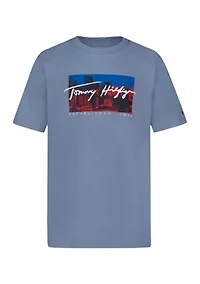 Boys 8-20 Short Sleeve Skyline Graphic T-Shirt
