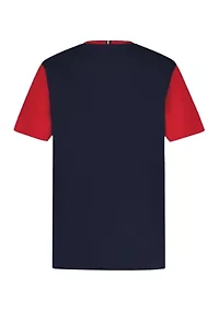 Boys 8-20 Horizontal Placed Stripe T-Shirt