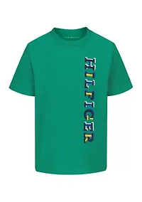 Boys 8-20 Short Sleeve 3D Hilfiger T-Shirt