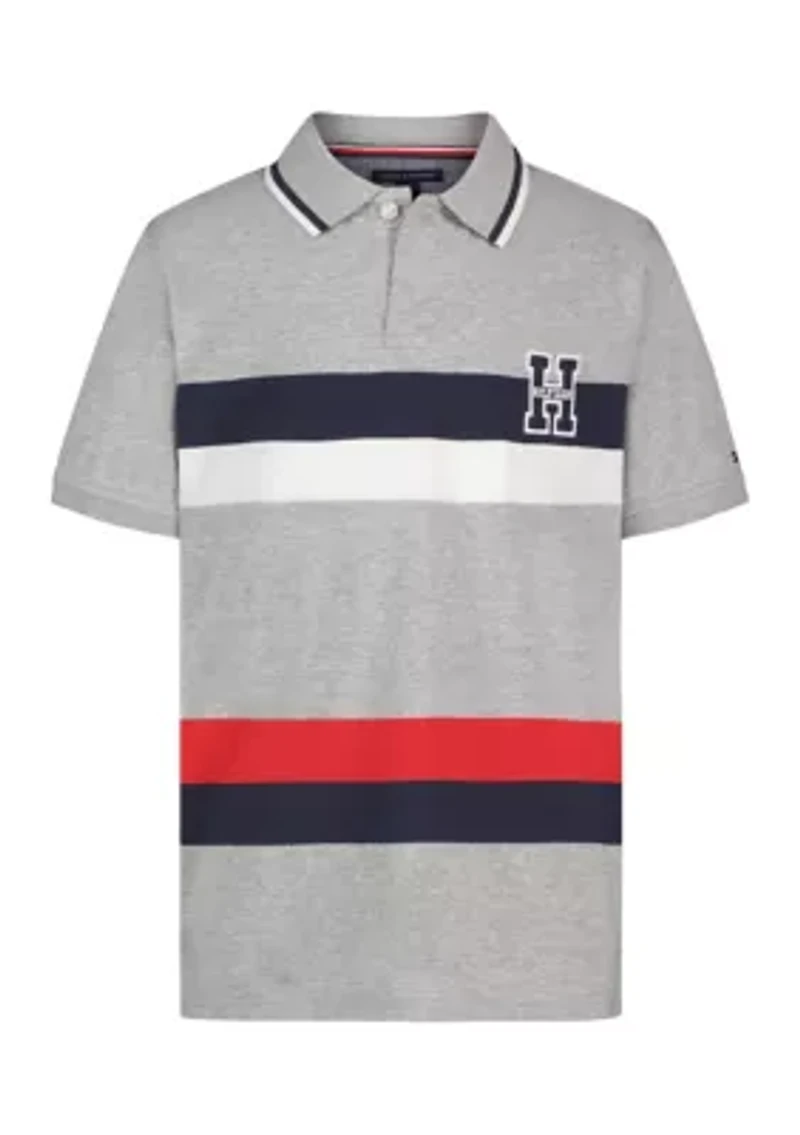 Boys 8-20 Global Short Sleeve Polo Shirt