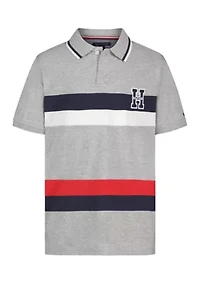 Boys 8-20 Global Short Sleeve Polo Shirt