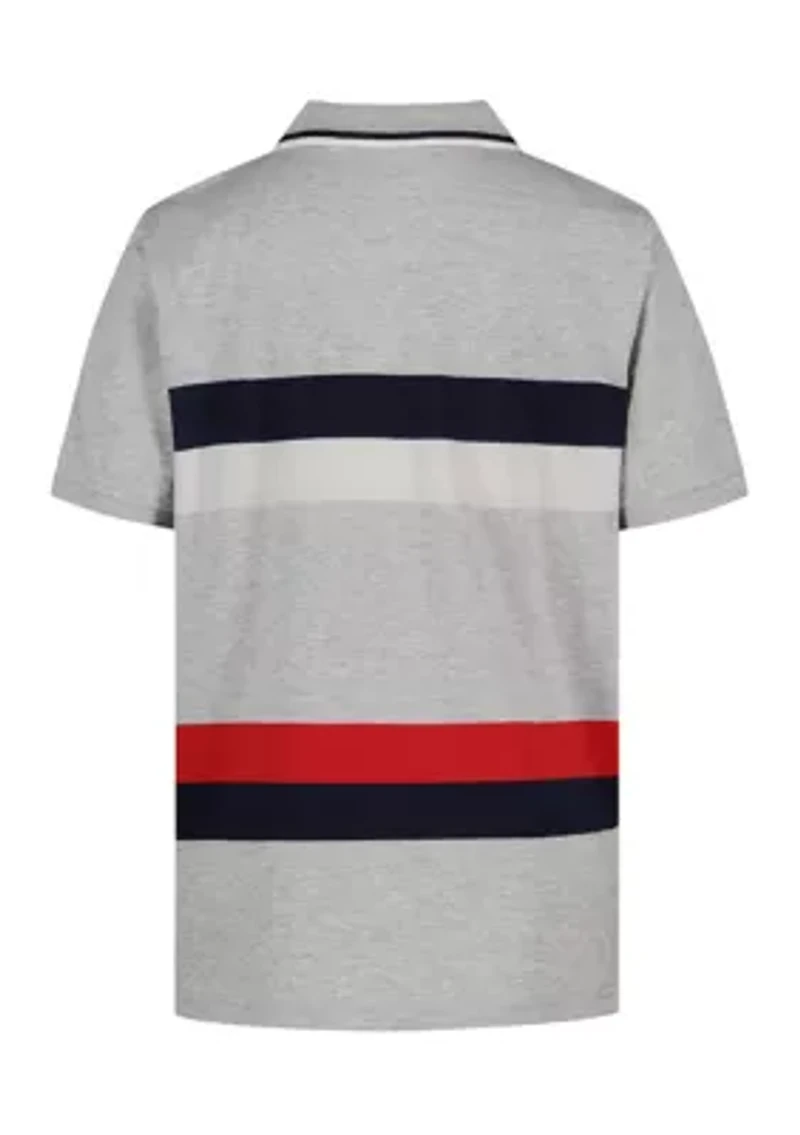 Boys 8-20 Global Short Sleeve Polo Shirt