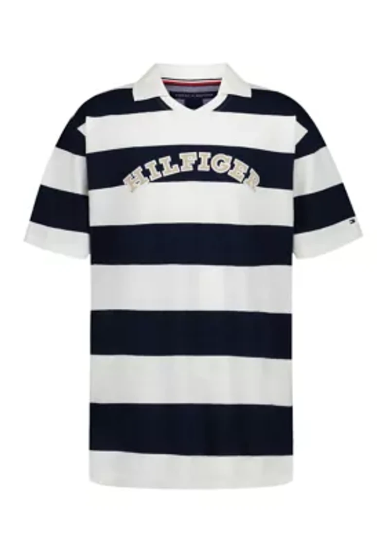 Boys 8-20 Arch Logo Polo Shirt