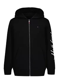 Boys 8-20 Signature Full Fleece Hooded Jacket