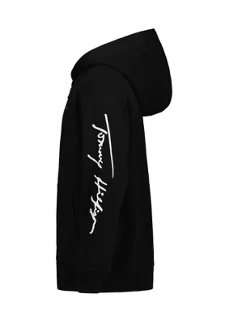 Boys 8-20 Signature Full Fleece Hooded Jacket
