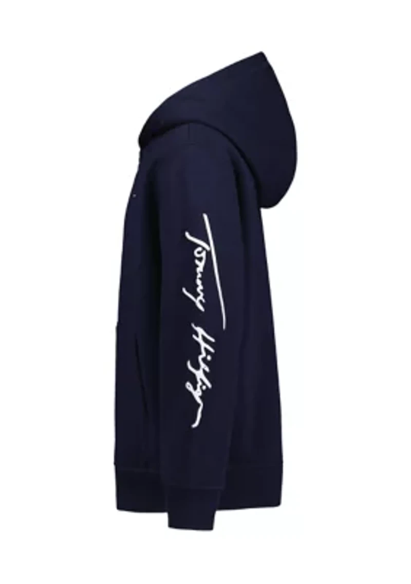 Boys 8-20 Signature Full Fleece Hooded Jacket