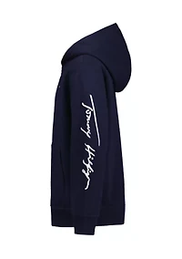Boys 8-20 Signature Full Fleece Hooded Jacket
