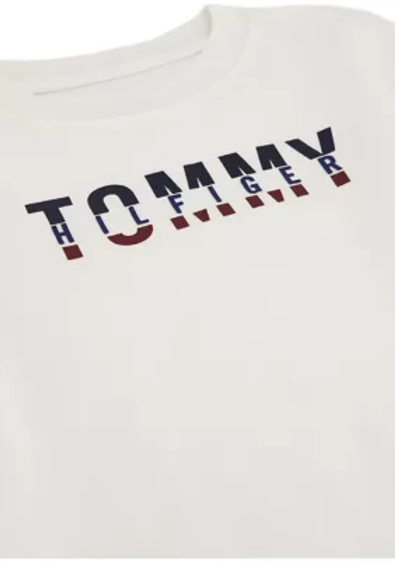 Boys 4-7 Short Sleeve and Long Tee with Jogger Set