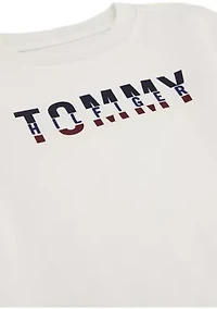 Boys 4-7 Short Sleeve and Long Tee with Jogger Set