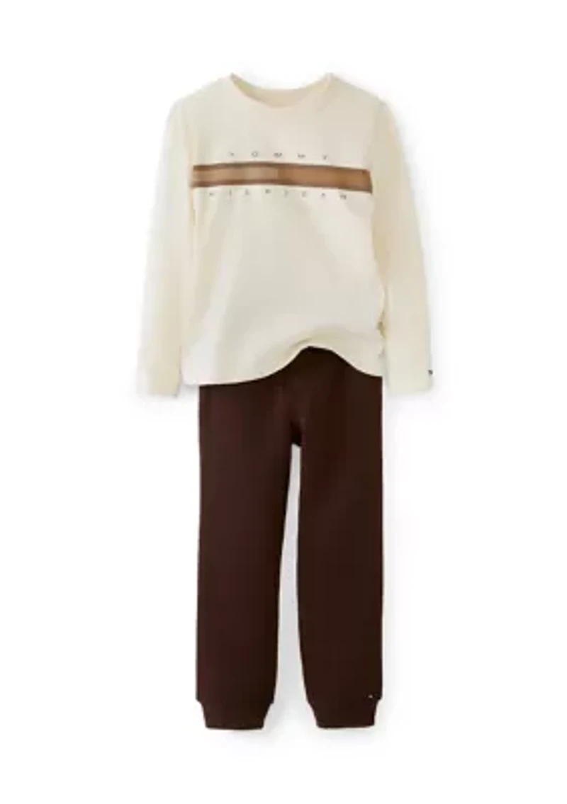 Boys 4-7 3-Piece Vest Set with Pants