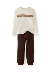 Boys 4-7 3-Piece Vest Set with Pants