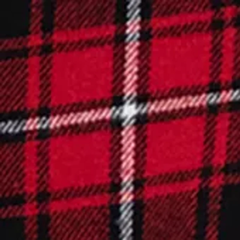 Boys 8-20 Long Sleeve Red Plaid Shirt