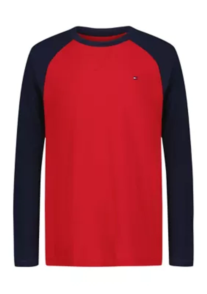 Boys 8-20 Long Raglan Sleeve T-Shirt