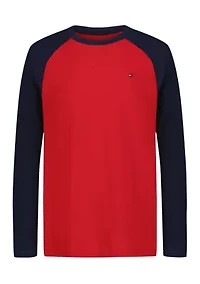 Boys 8-20 Long Raglan Sleeve T-Shirt