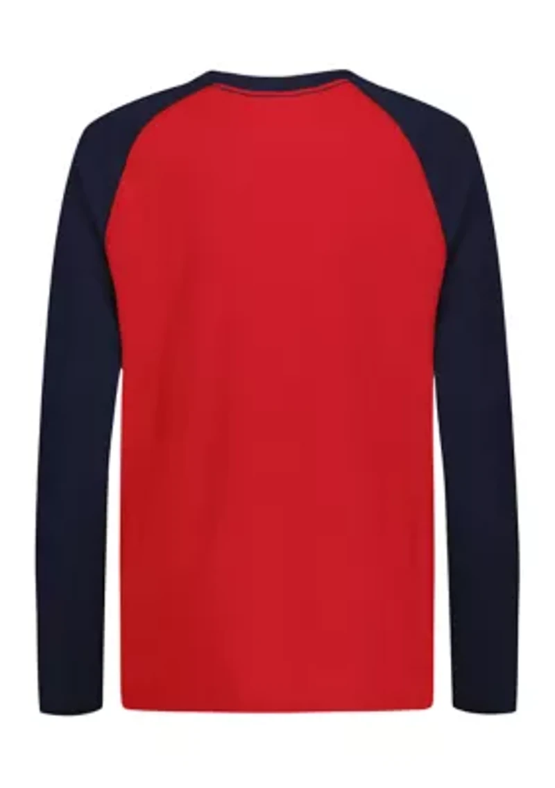 Boys 8-20 Long Raglan Sleeve T-Shirt