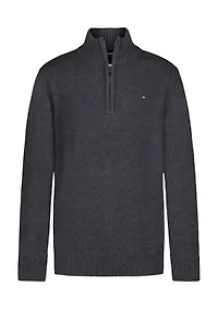 Boys 4-7 ¼ Zip Sweater
